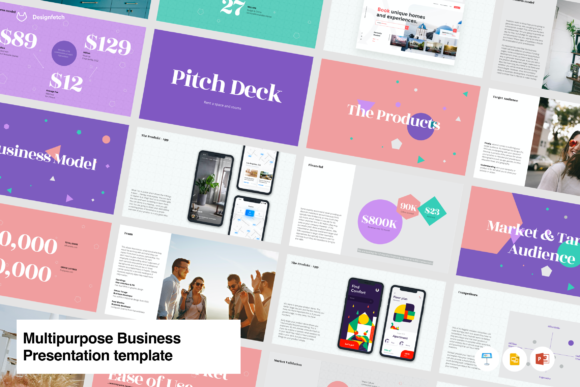 Download Based on Airbnb Pitch Deck Template - Premium Resources