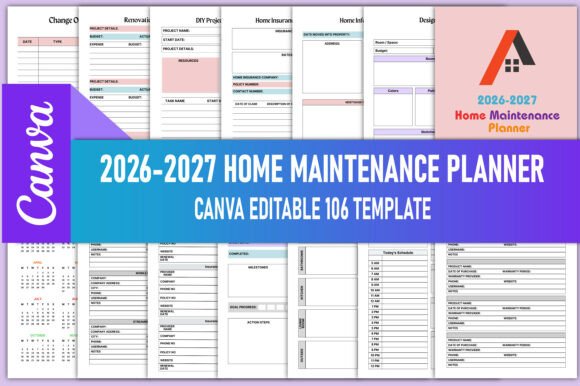Download 2026-2027 Home Maintenance Planner - 2027 Collection