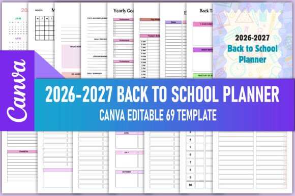 Download 2027 Back to School Planner - 2027 Collection