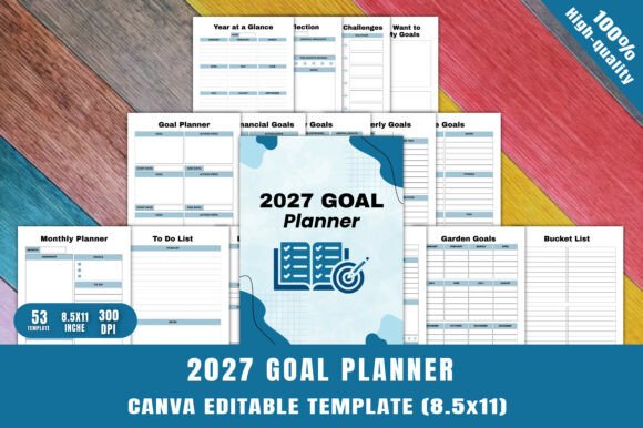 Download 2027 Goal Planner - 2027 Collection
