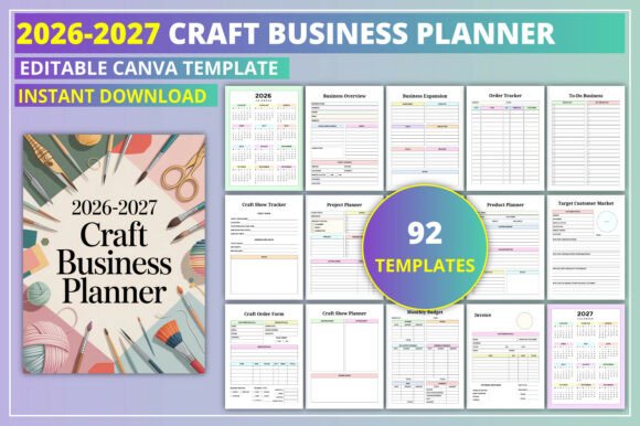 Download 2026-2027 Craft Business Planner - 2027 Collection