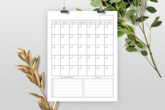 Download 8.5x11 Inch Vertical Blank Calendar - Blank calendar Collection