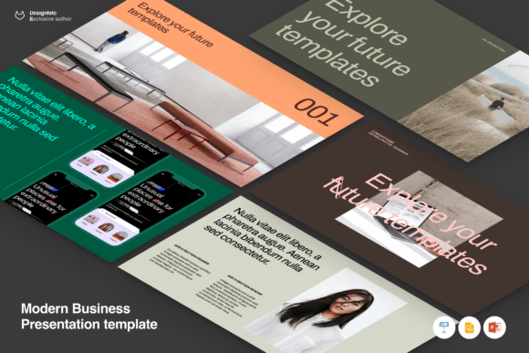 Download Modern Business Pitch in 7 Colors - Premium Resources