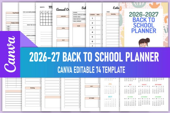 Download 2026-2027 Back to School Planner - 2027 Collection