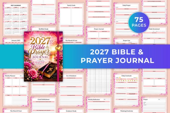 Download 2027 Bible &amp; Prayer Journal KDP - 2027 Collection