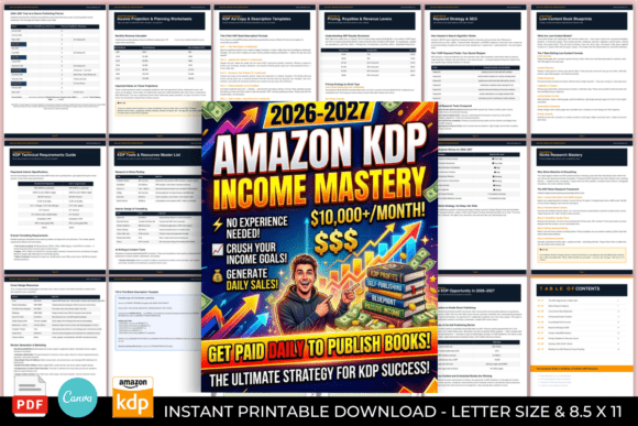 Download 2026-2027 Amazon KDP Income Mastery - 2027 Collection